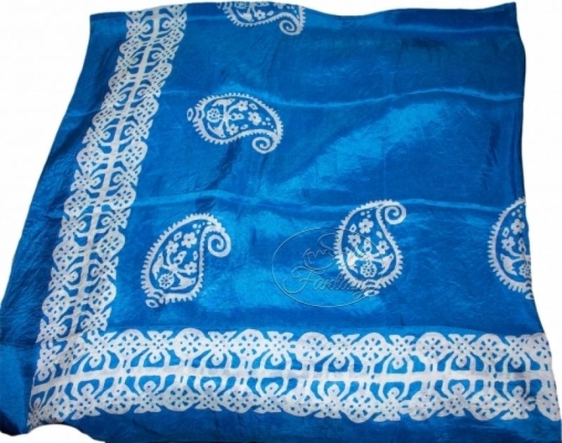 Kelagayi "Luxurious blue royal background color and white galibs"