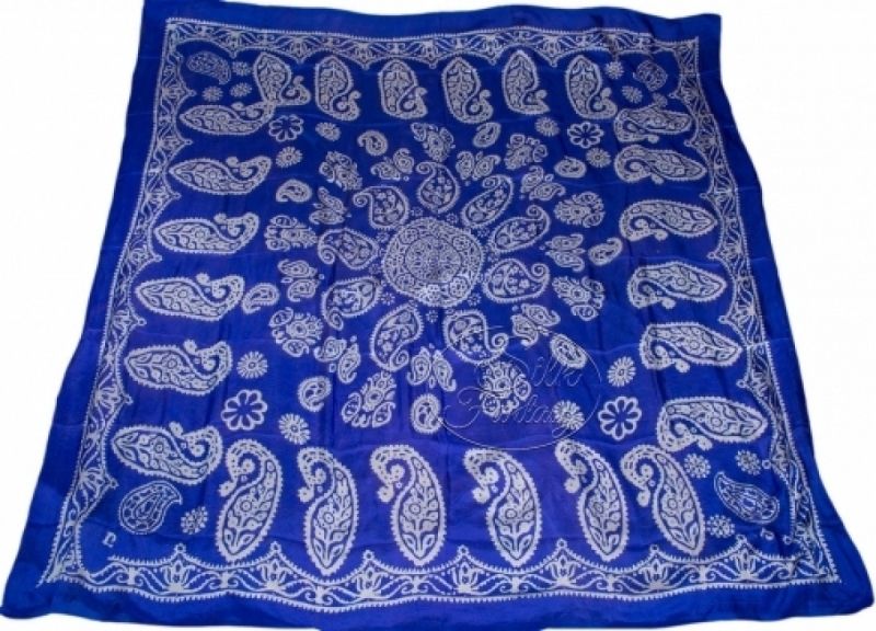 Kelagayi "Blue electric with white patterns"