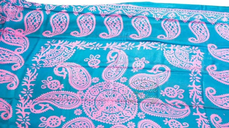 Kelagayi "Blue faience and pink galib patterns"