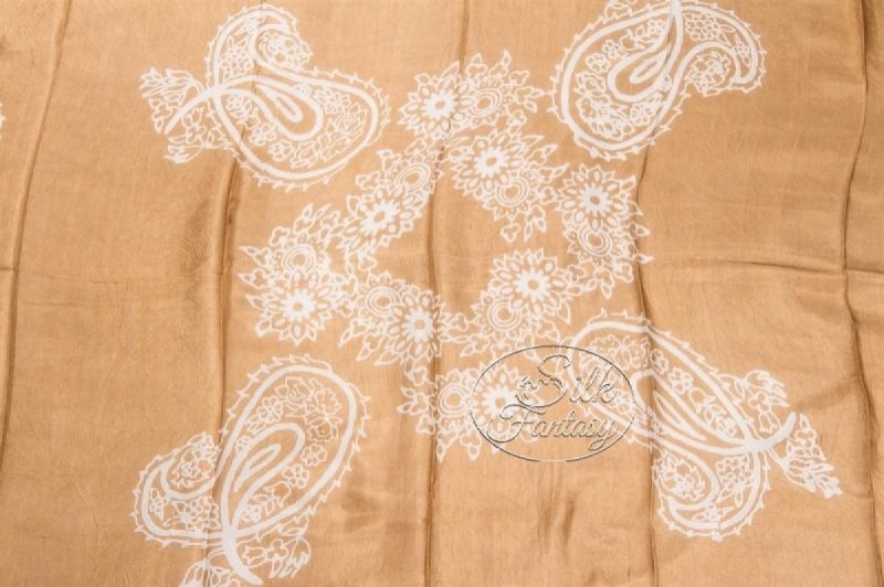 Kelagayi "Golden sand background and white galib patterns"