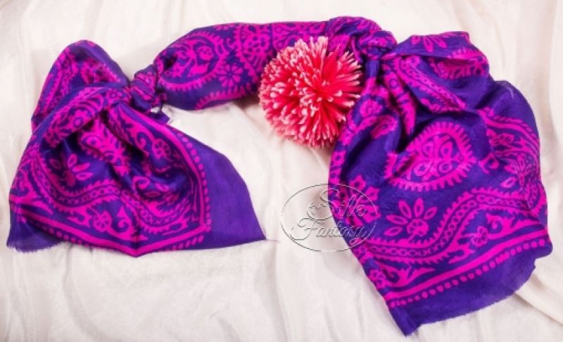Kelagayi "Violet plus crimson color of galib patterns"