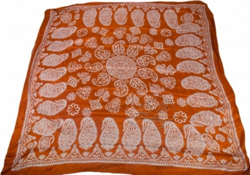 Kelagayi "Carrot-color with white galib patterns"