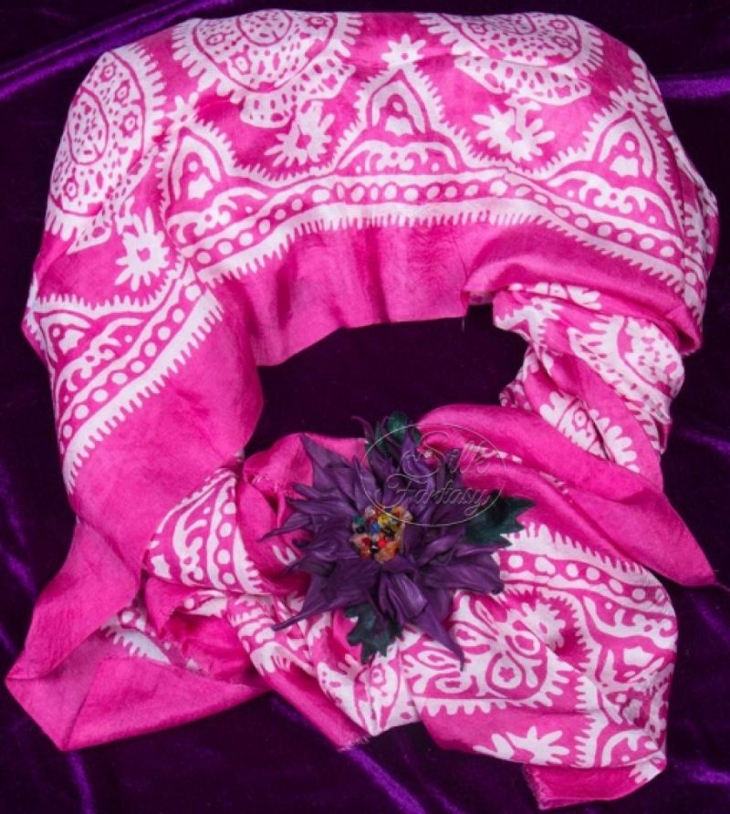 Kelagayi "Pink and white galib patterns"