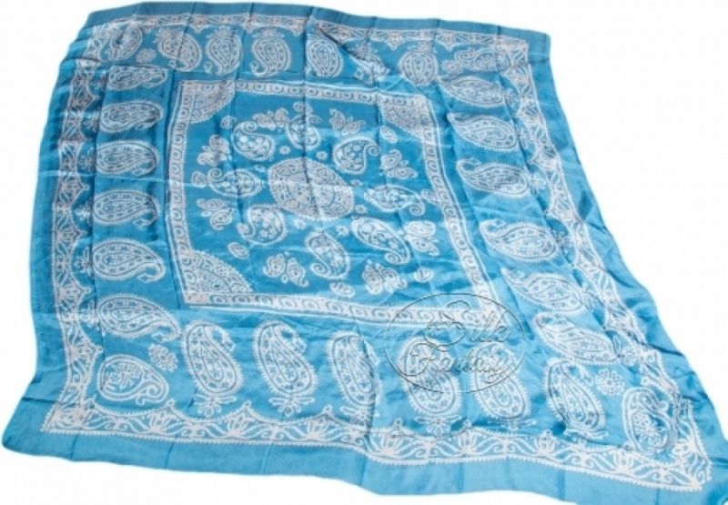 Kelagayi "Sky-blue color and white galib"