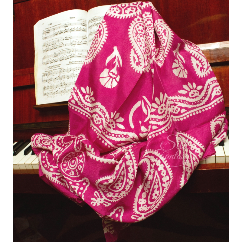 Kelagayi "Pink and white galib patterns"