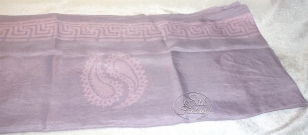 Scarf "Gray-pink with pink"