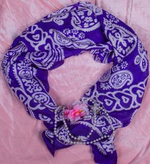Kelagayi "Blue-violet with hearts"