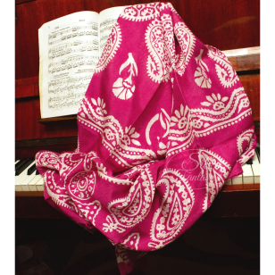 Kelagayi "Pink and white galib patterns"